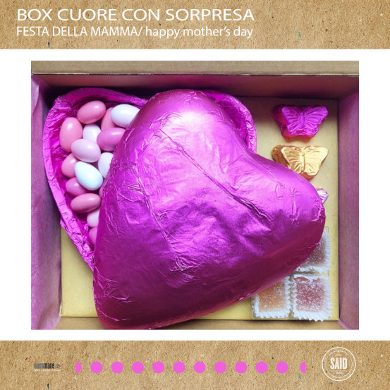 Box cuore con sorpresa