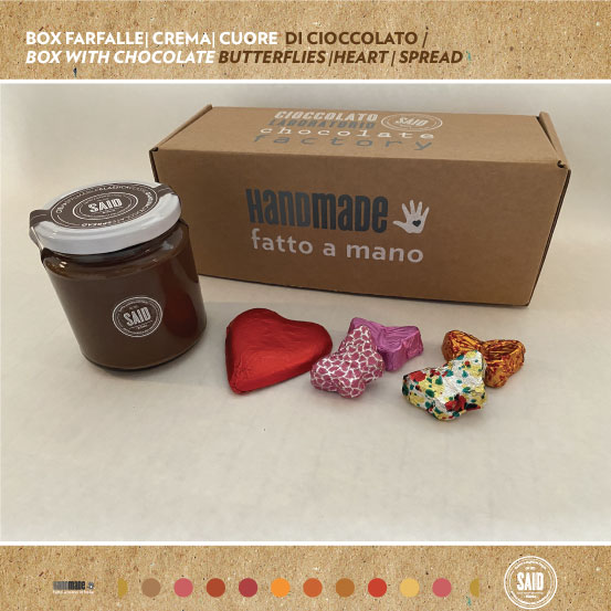 BOX FARFALLE | CREMA | CUORE