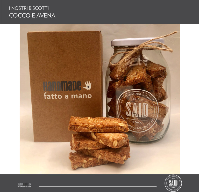 Biiscotti cocco e avena