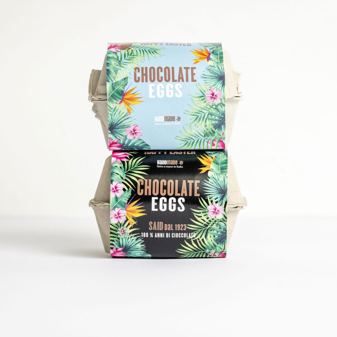 Portauovo da 4 ovetti di Cioccolato Latte