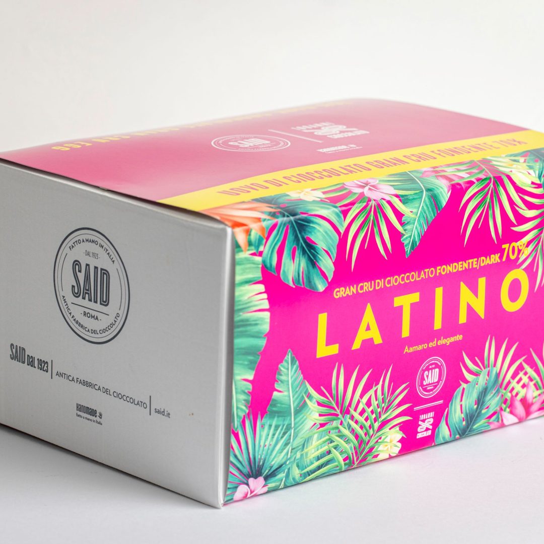 Uovo di Gran Cru di cioccolato LATINO fondente 70%