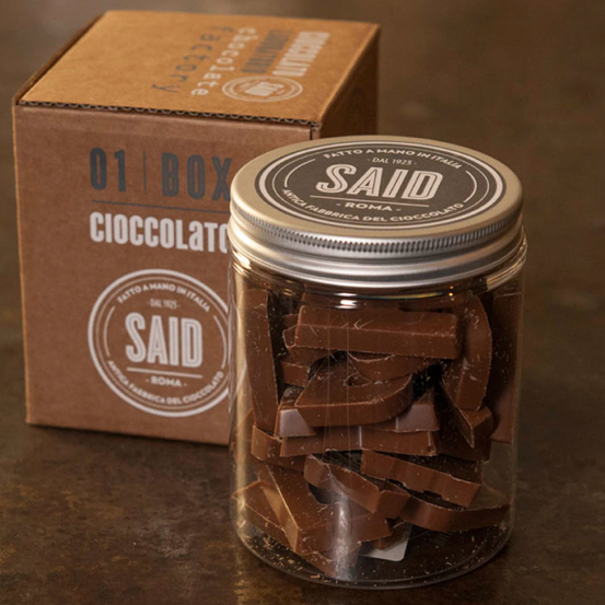 Lettere di Cioccolato al latte