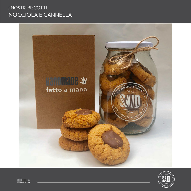 Biscotti nocciola e cannella