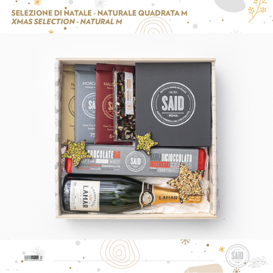 Selezione di Natale - Naturale quadrata M