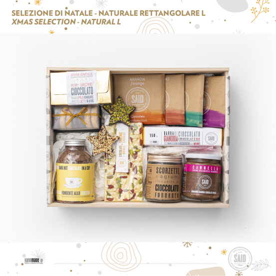 Selezione di Natale - Naturale rettangolare L