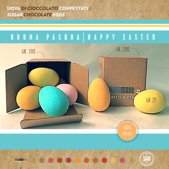 Uovo di Cioccolato confettato