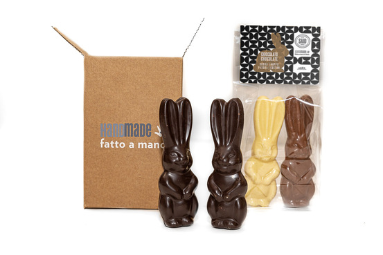 Box coniglietti di cioccolato