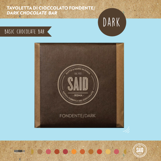 Tavoletta di Cioccolato fondente al 72 %