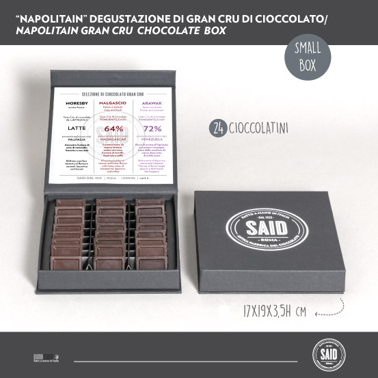 "Napolitain SM" Degustazione di Gran Cru di Cioccolato