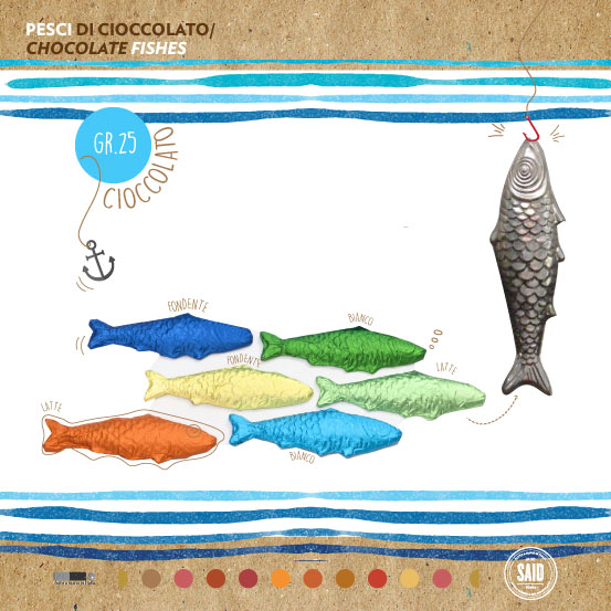 Pesci di cioccolato