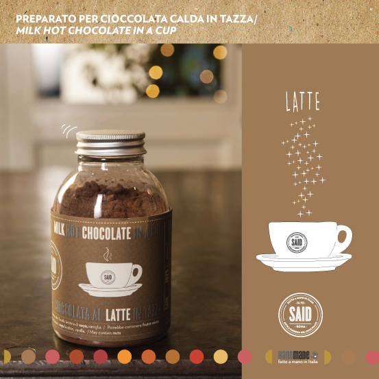 Preparato per Cioccolata al latte in tazza