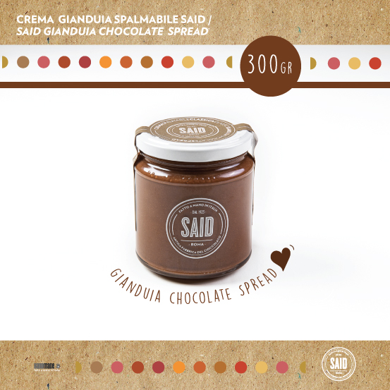 Barattolo di crema spalmabile al Cioccolato gianduia