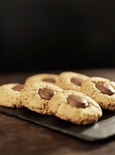 Ricetta - Chocolate, Hazelnut and Cinnamon Biscuits